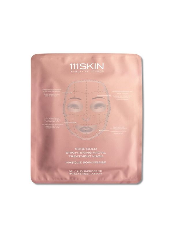 111SKIN Rose Gold Brightening Facial Treatment Mask - Маска за лице с озаряващ ефект