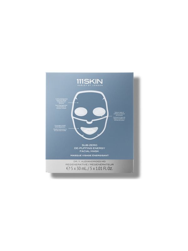 111Skin Sub Zero De-puffing Energy Mask Box Маска за Лице