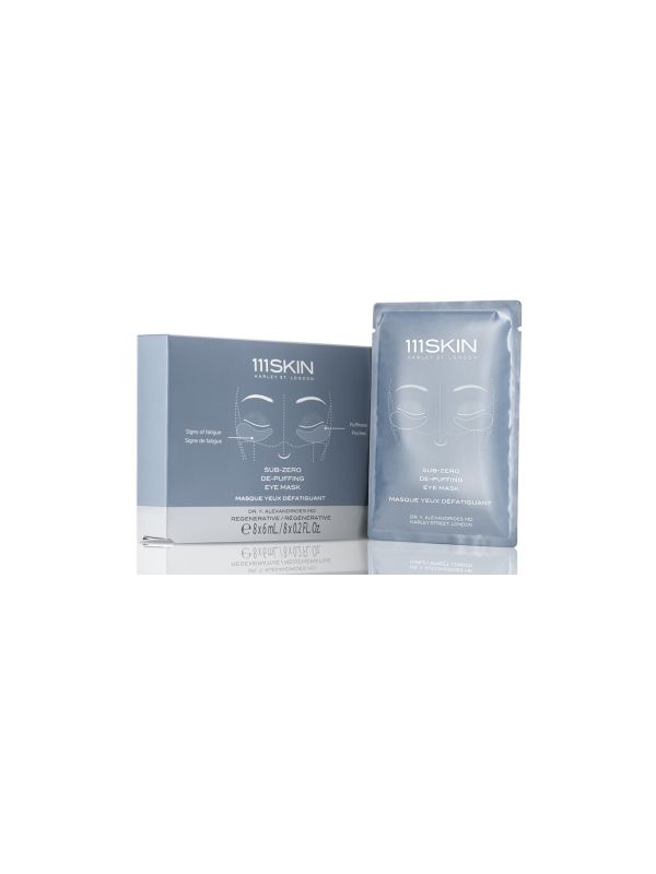 111Skin Sub Zero De-puffing Eye Mask Box Маска за Очи