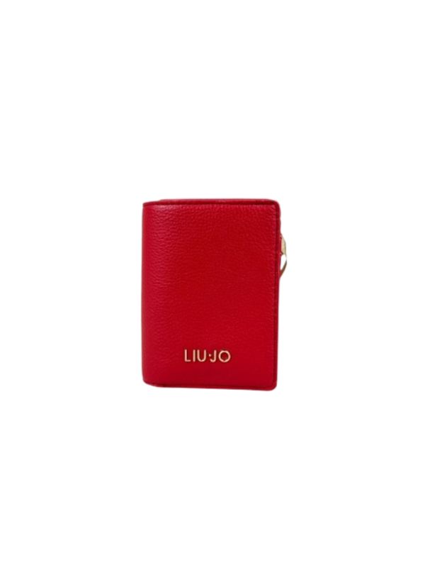 Малък дамски портфейл Liu Jo с релефно лого