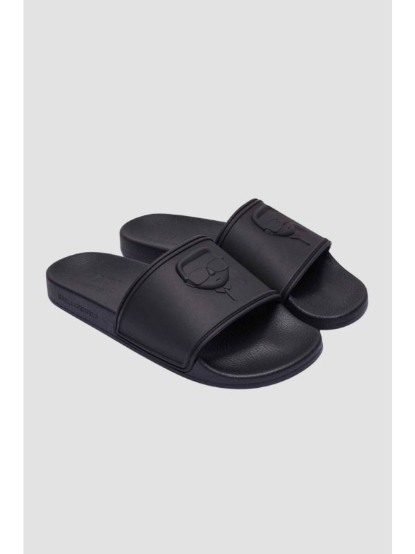 Мъжки чехли Karl Lagerfeld Kondo  с релефно лого 