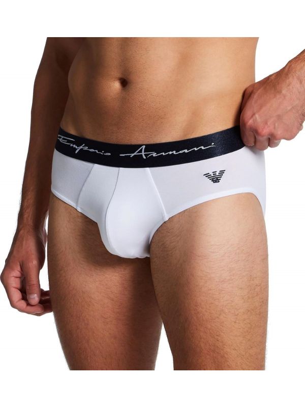 Мъжки слипове на Emporio Armani с лого ластична лента