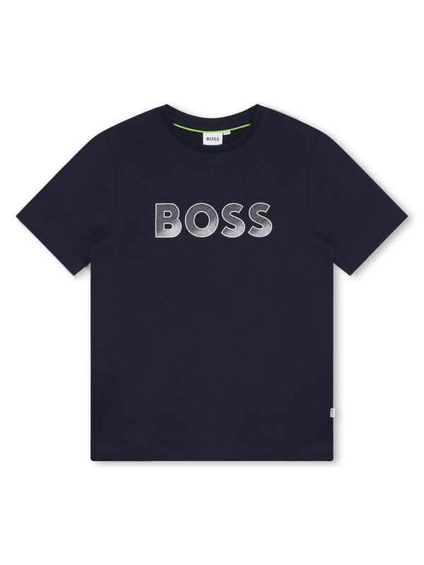 Детска тениска Boss с лого за момче