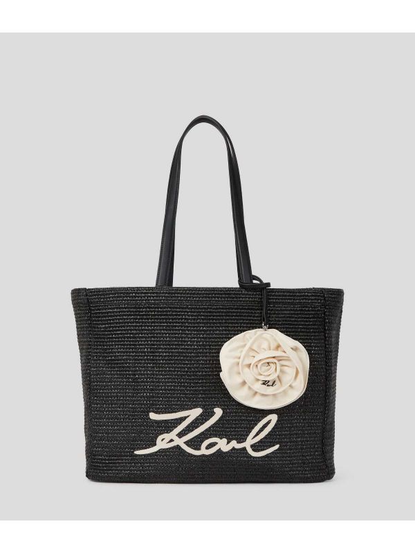 Дамска чанта Karl Lagerfeld K/SIGNATURE с цвете