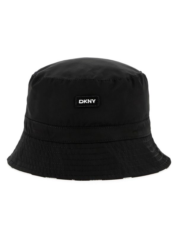 Детска двулицева шапка тип бъкет DKNY за момче