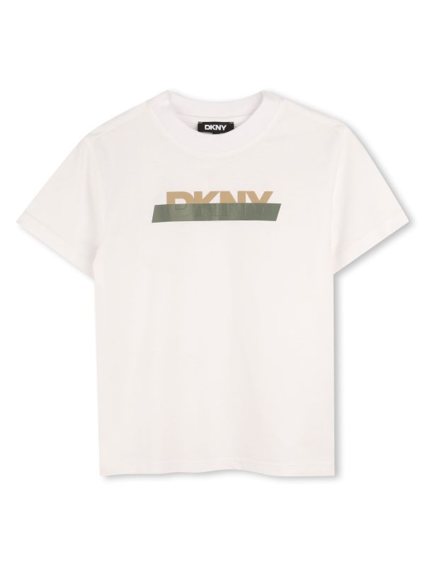 Детска тениска DKNY с лого за момче