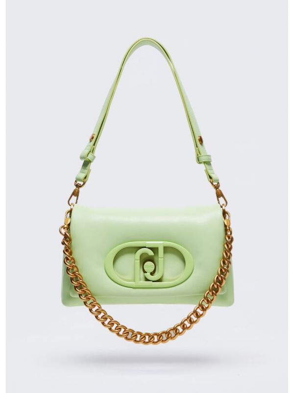 Дамска еко кросбоди чанта с лого монограм Liu Jo