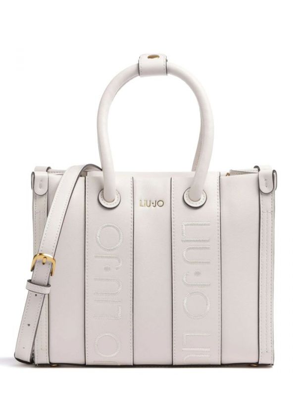 Дамска ръчна чанта с бродирано лого Liu Jo