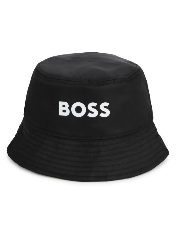 Детска шапка двулицева Boss тип бъкет за момче