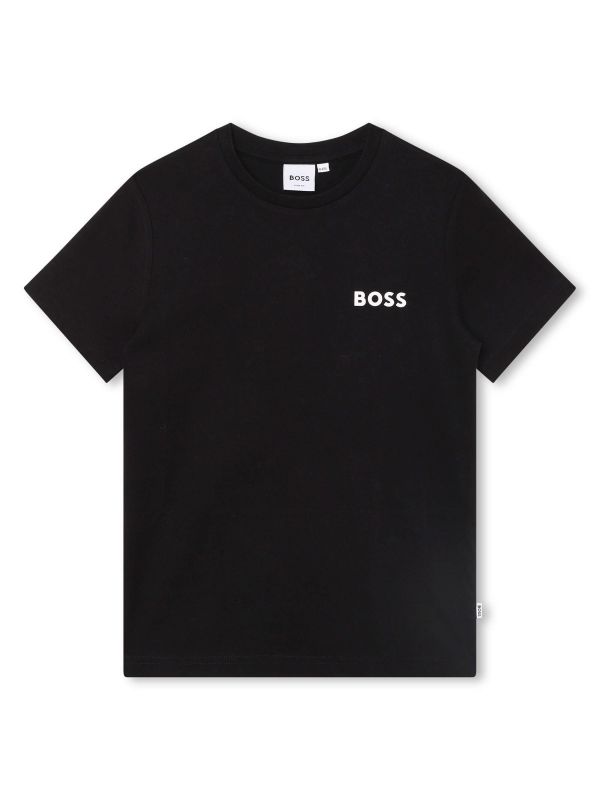 Детска тениска Boss с лого на гърба за момче