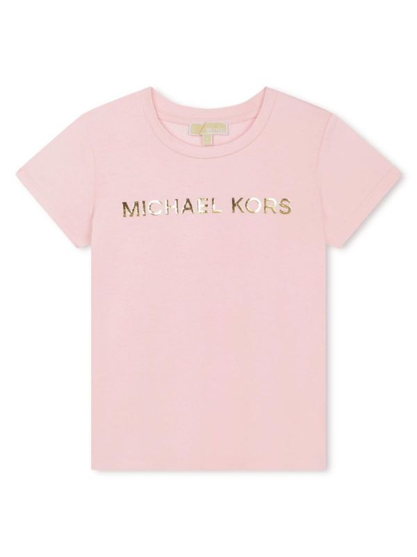 Детска тениска с лого за момиче от Michael Kors