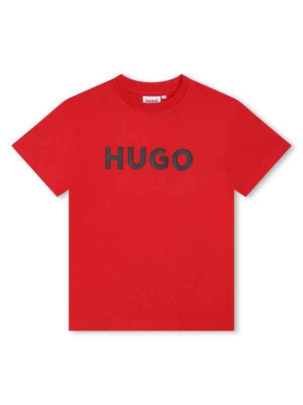 Детска тениска за момче с лого от Hugo