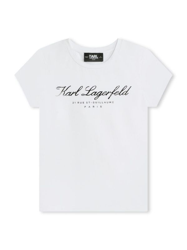 Детска тениска за момиче от Karl Lagerfeld