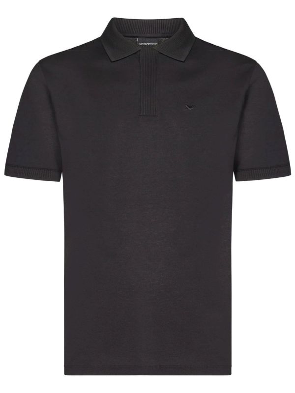 Мъжка поло-шърт Emporio Armani с бродирано лого
