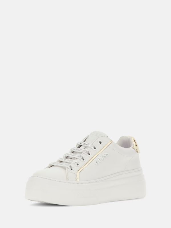 Дамски кецове Guess Ameria с релефно лого