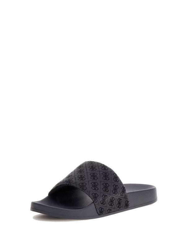 Мъжки чехли Guess с 4G принт