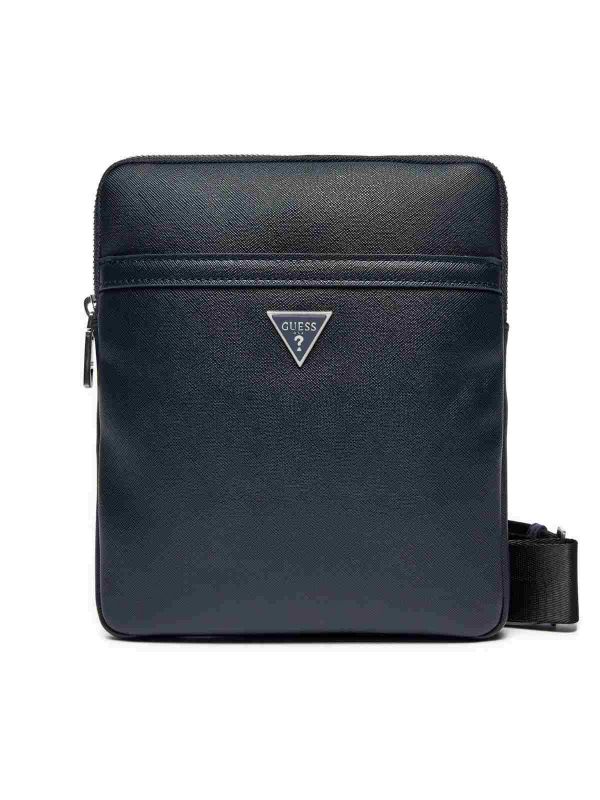 Мъжка кросбоди чанта GUESS с лого