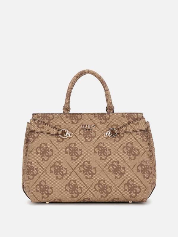 Дамска чанта Guess с 4G лого принт