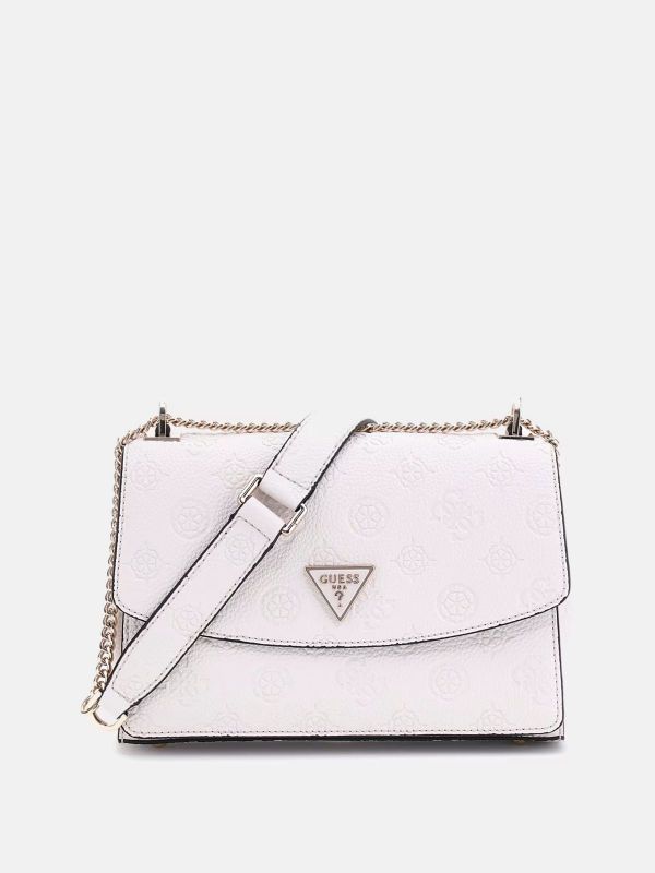 Дамска кросбоди чанта Guess с 4G релеф
