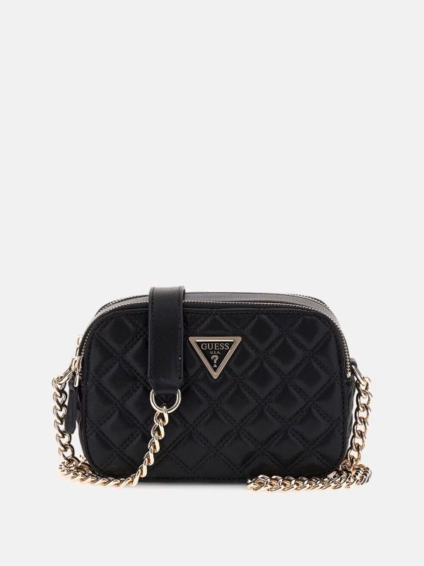 Дамска капитонирана чанта кросбоди Guess