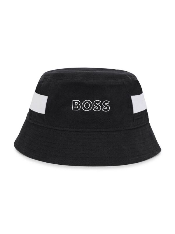 Детска шапка тип бъкет Boss с лого за момче