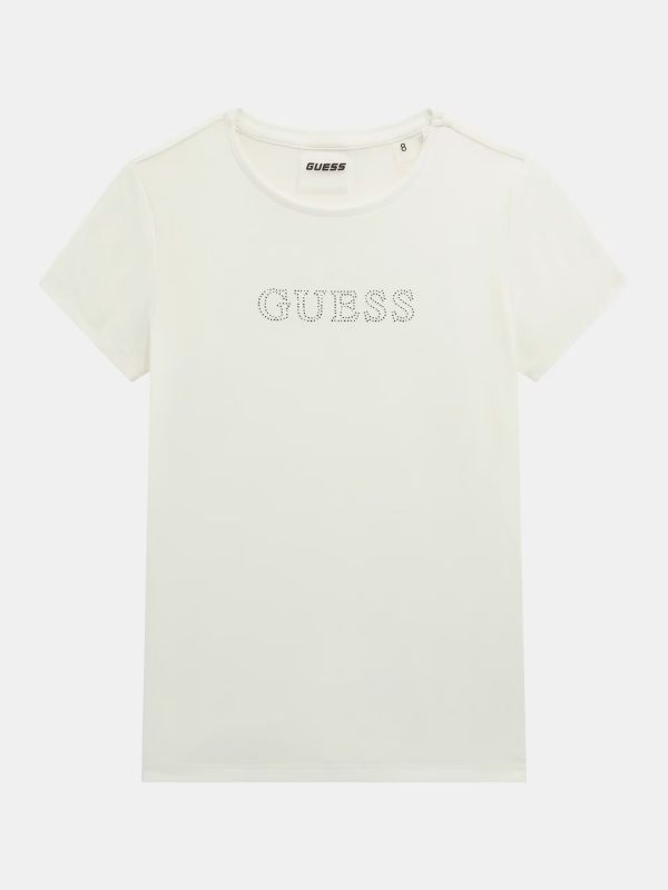 Детска тениска Guess с лого за момиче