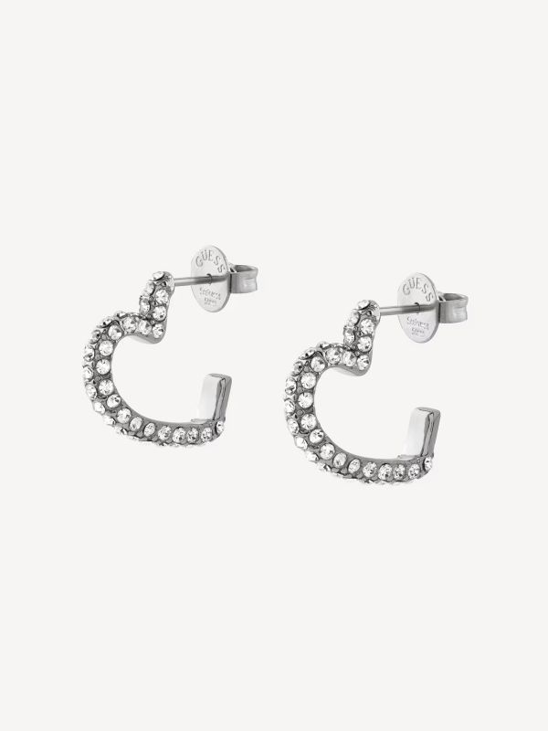 Дамски обеци Guess Silver Glow