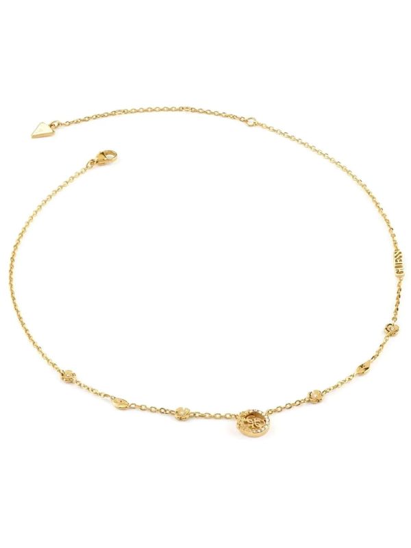 Дамско колие Guess Golden Blossom