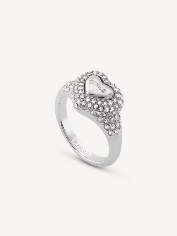 Дамски пръстен Guess Heart Glow