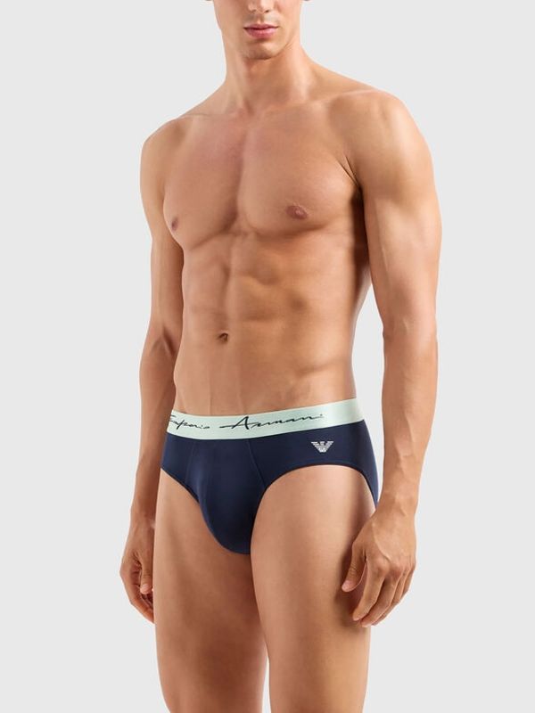 Мъжки слипове на Emporio Armani с лого ластична лента