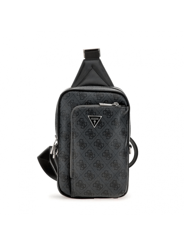 Мъжка еко кросбоди чанта VEZZOLA от Guess с 4g лого принт