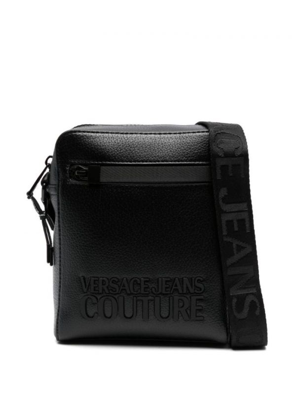 Мъжка кросбоди чанта Versace Jeans Couture с лого надпис