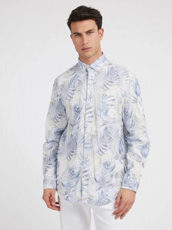 Мъжка риза COLLINS от Guess с флорален принт