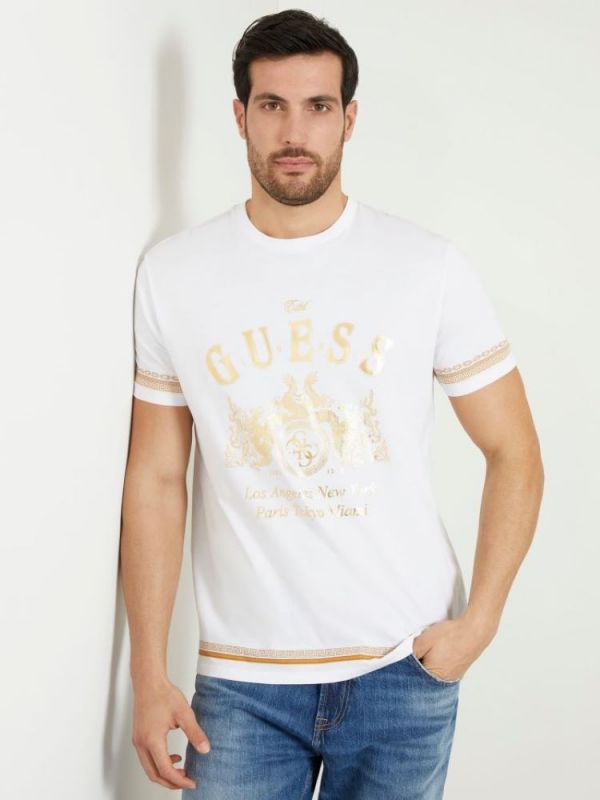Мъжка тениска Guess с лого