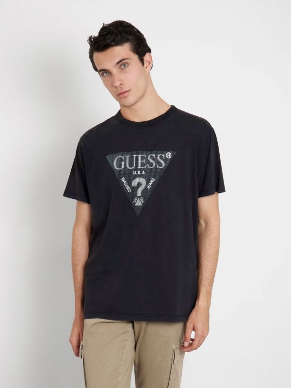 Мъжка тениска с лого от Guess