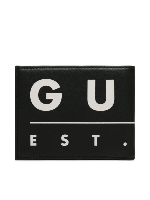 Мъжки портфейл NOLA от Guess с лого принт