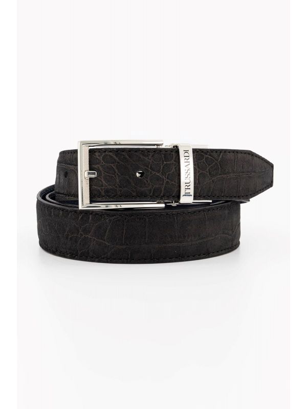 Мъжки двулицев колан Trussardi