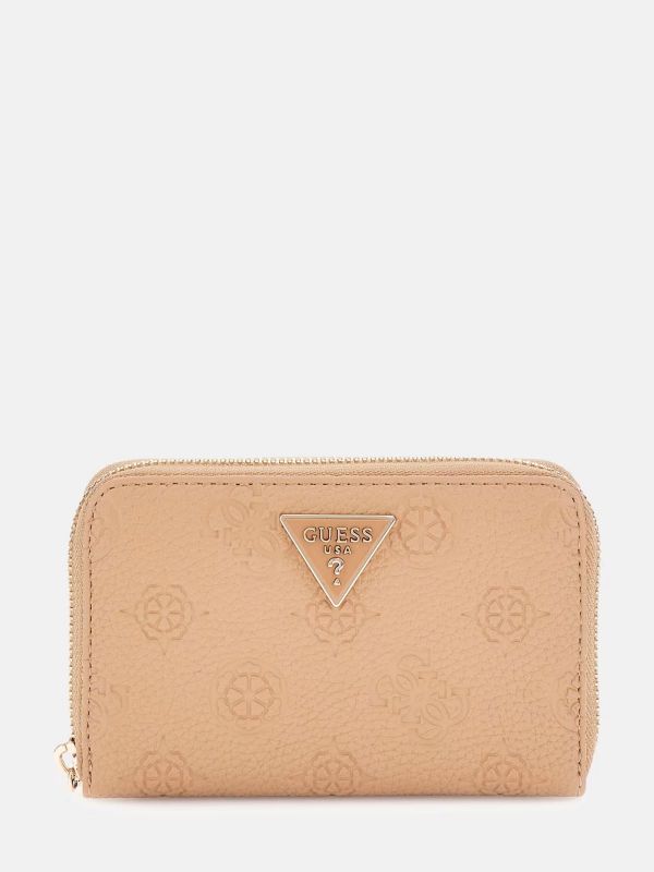 Дамски портфейл Guess с релефно лого