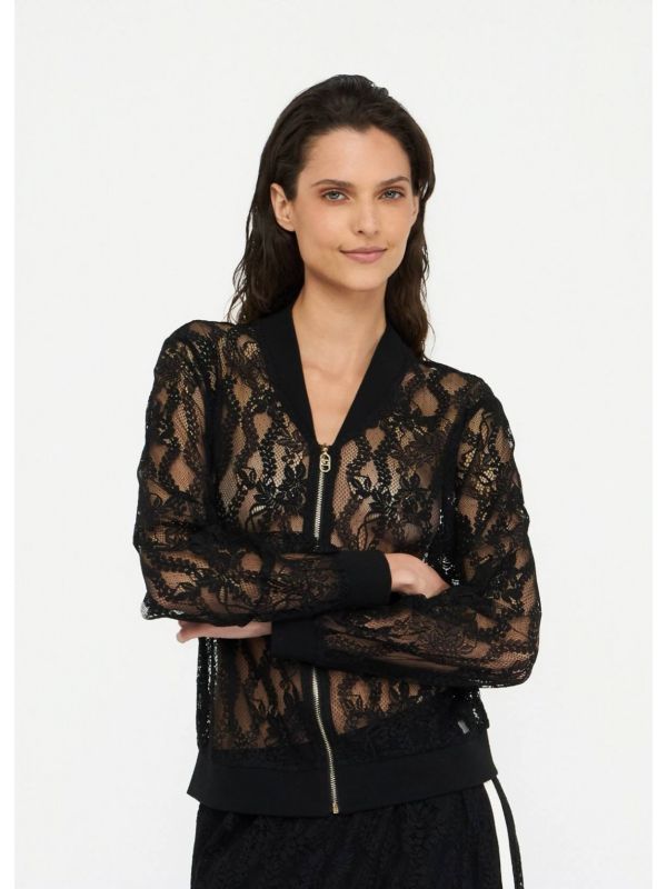 Дамско дантелено яке Liu Jo с метално лого