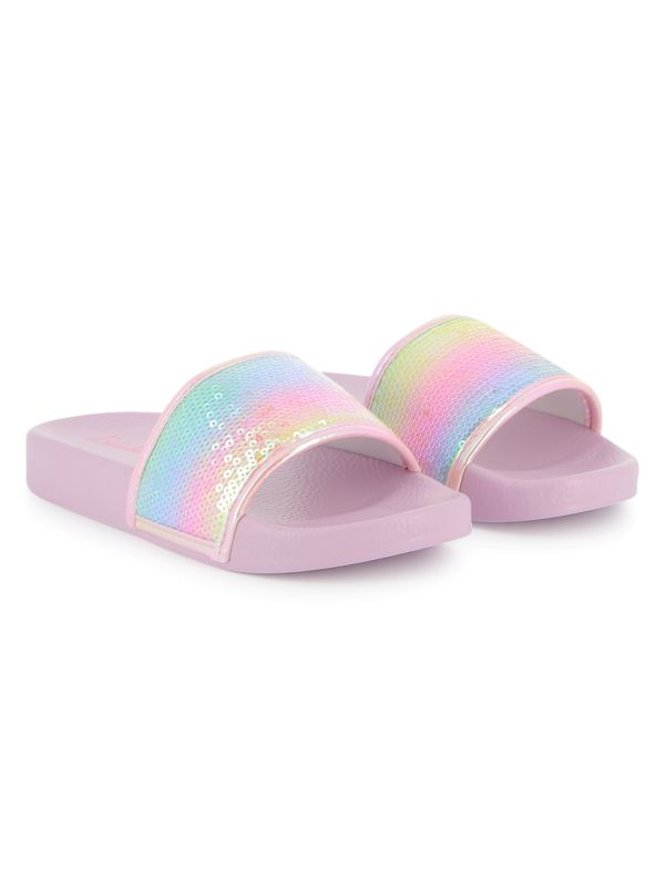 Детски чехли с пайети Billieblush за момиче