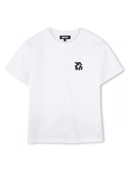 Детска тениска DKNY с графичен принт за момче