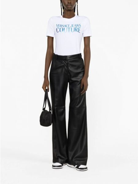 Дамска тениска Versace Jeans Couture с лого надпис