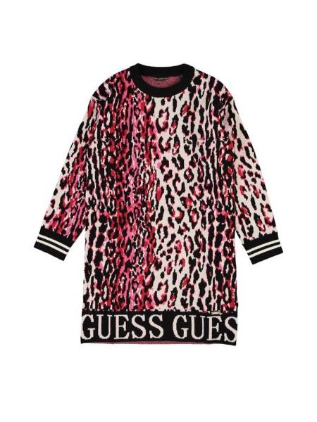 Детска рокля в животински принт Guess