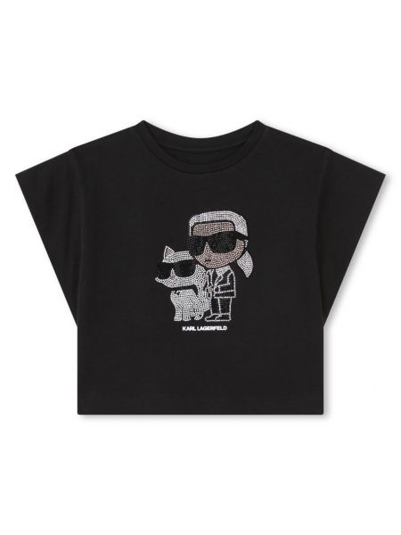 Детски топ с Karl и CHOUPETTE за момиче от Karl Lagerfeld