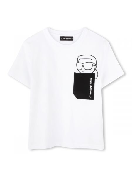 Детска тениска за момче Karl Lagerfeld с джоб